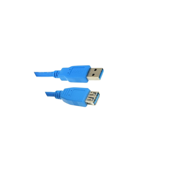 כבל מאריך USB3.0 זכר - נקבה, 5 מטר תומך מהירות 5Gb/s