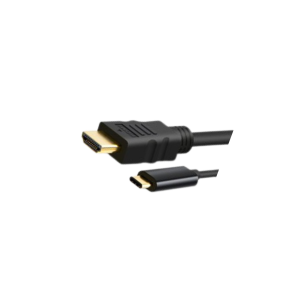 כבל Type-C זכר ל-HDMI זכר באורך 1.8 מטר תומך 4K@30HZ