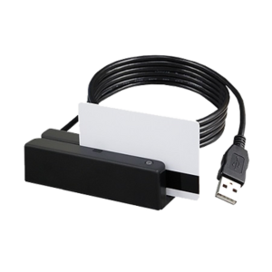 קורא מגנטי לכרטיס אשראי USB Uniform MSR213 + נורה וצפצוף