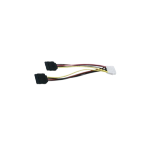 כבל כוח 2xSATA - MOLEX באורך 15 ס"מ