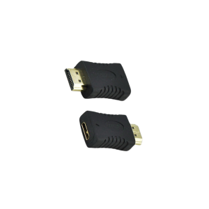 מתאם HDMI זכר ל- HDMI MINI נקבה מוזהב