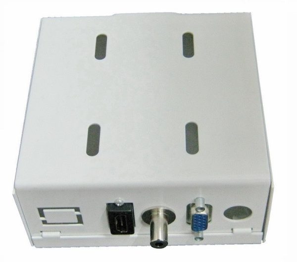 ⁦קופסת חיבורים מתכתית VGA + HDMI + PL3.5 + קיסטון ריק⁩ – תמונה ⁦2⁩