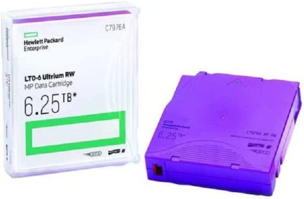  קלטת גיבוי ?‎ C7976A LTO–6 6.25TB HP