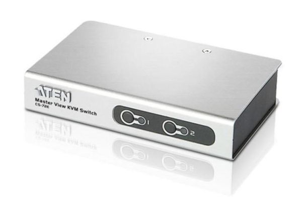 ⁦ממתג KVM ל-2 מחשבים Aten CS72E PS/2 VGA⁩ – תמונה ⁦2⁩