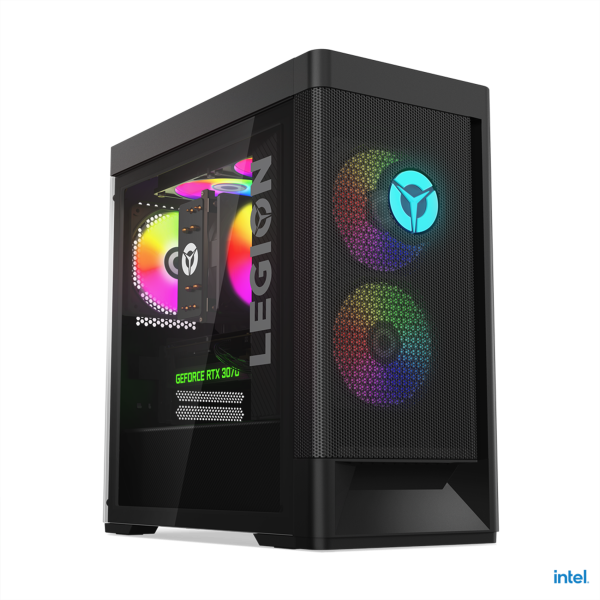 ⁦מחשב נייח Lenovo Legion T5 i7-12700F/16GB/512GB+1TB/1650S/W⁩ – תמונה ⁦3⁩