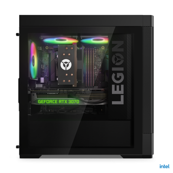 ⁦מחשב נייח Lenovo Legion T5 i7-12700F/16GB/512GB+1TB/1650S/W⁩ – תמונה ⁦2⁩