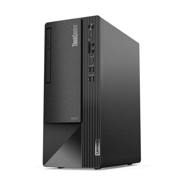 ⁦מחשב נייח Lenovo V50t 13IMB i5-12400/512GB NVME/8GB/DOS/3YO⁩ – תמונה ⁦3⁩