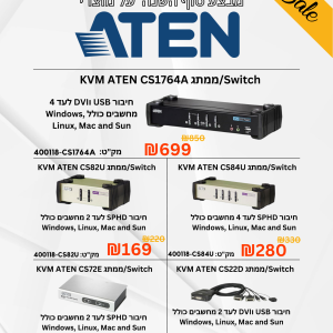 מבצע סוף השנה על מוצרי ATEN