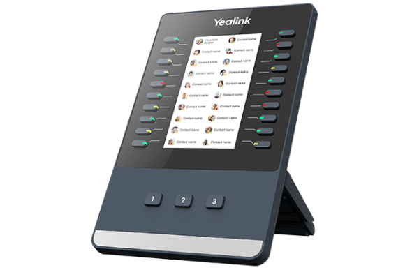 ⁦יחידת הרחבת מקשים EXP50 ל- T50U מבית Yealink⁩ – תמונה ⁦2⁩