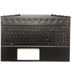 מקלדת למחשב נייד מוארת HP Pavilion Gaming 15-DK