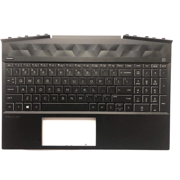 מקלדת למחשב נייד מוארת HP Pavilion Gaming 15-DK