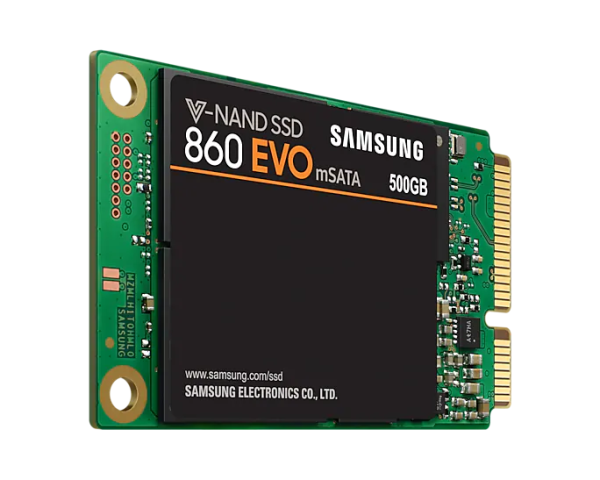 ⁦דיסק SSD Samsung 860 EVO mSATA 500GB⁩ – תמונה ⁦2⁩