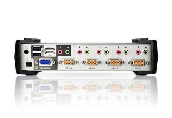 ⁦ממתג KVM ל-4 מחשבים Aten CS1734B VGA/USB⁩ – תמונה ⁦3⁩