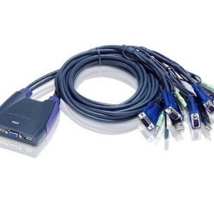 ממתג KVM ל-4 מחשבים Aten CS64US VGA/USB