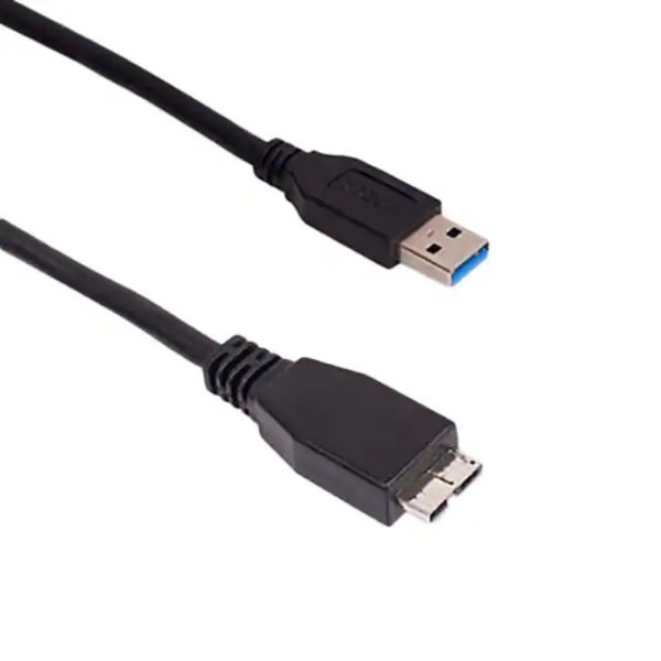 ⁦כבל לדיסק קשיח USB3.0 A זכר ל- USB3.0 MICRO B זכר⁩ – תמונה ⁦2⁩