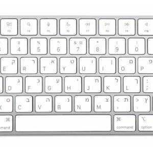 מקלדת מקורית אפל Apple Magic Keyboard Silver 2 USB-C