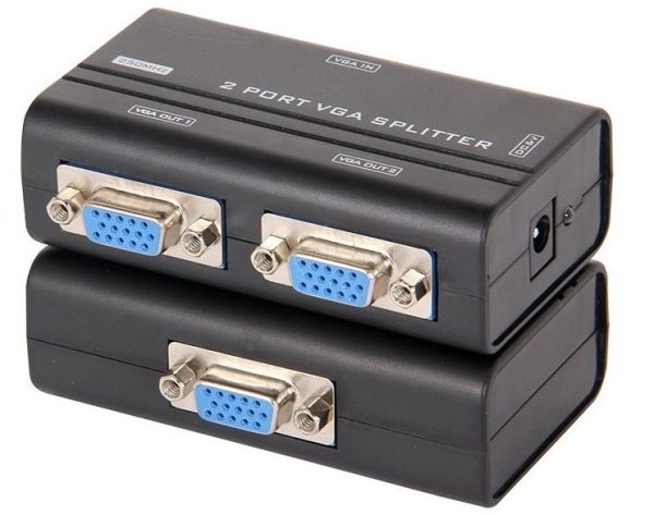 מפצל VGA ל-2 מסכים
