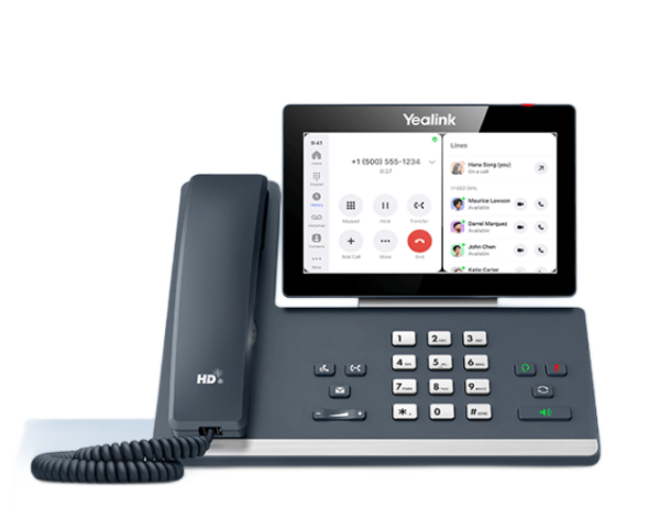 טלפון למרכזיה Yealink MP58 WH ZOOM תצוגה "7