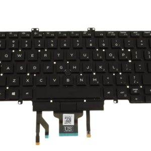 מקלדת למחשב נייד מוארת Dell Latitude 5400|5401|5410 שחור