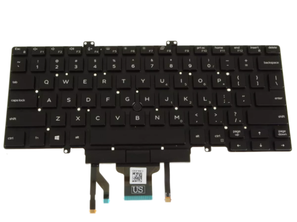 מקלדת למחשב נייד מוארת Dell Latitude 5400|5401|5410 שחור