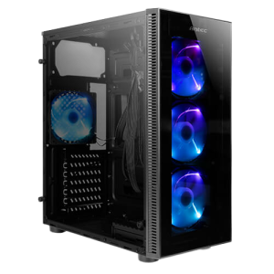 מארז Antec NX210 Mid Tower Tampered glass side panel 1X12mm