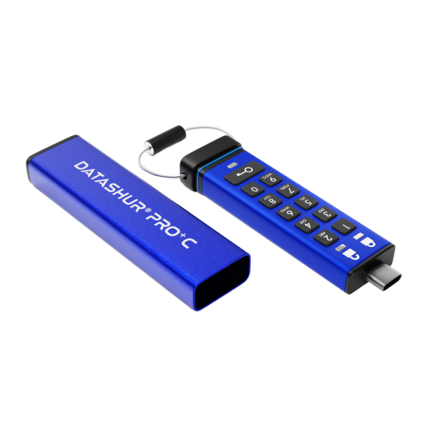 ⁦דיסק און קי מוצפן datAshur Pro+C USB3 256-bit 32GB⁩ – תמונה ⁦3⁩