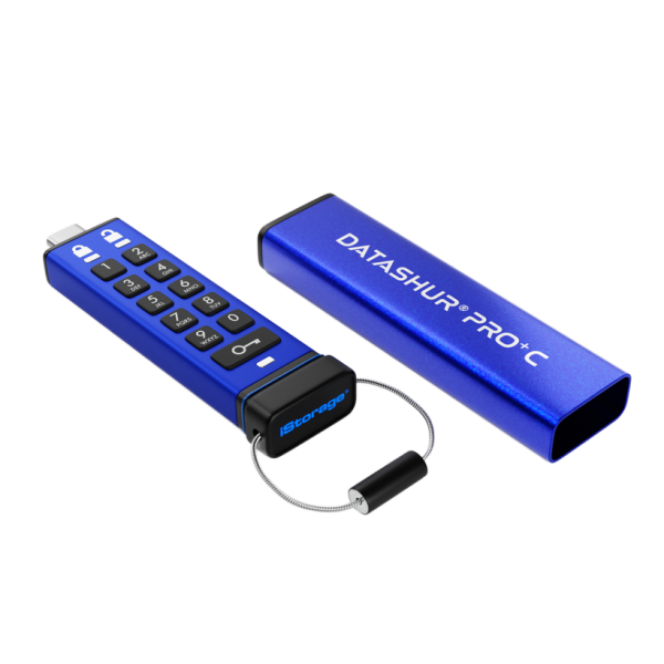 ⁦דיסק און קי מוצפן datAshur Pro+C USB3 256-bit 32GB⁩ – תמונה ⁦2⁩