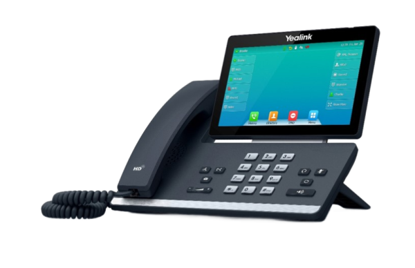 ⁦טלפון למרכזיה Yealink T57W IP תצוגה "7⁩ – תמונה ⁦2⁩