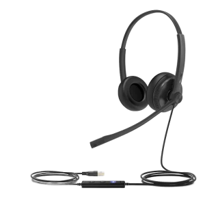מערכת ראש (אוזניות) ל-2 אוזניים Yealink UH34B USB