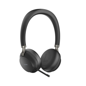 מערכת ראש (אוזניות) אלחוטית ל-2 אוזניים BH72 Light Black Teams USB-A BT