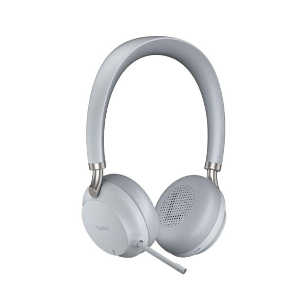 מערכת ראש (אוזניות) אלחוטית ל-2 אוזניים BH72 Light Gray Teams USB-A BT