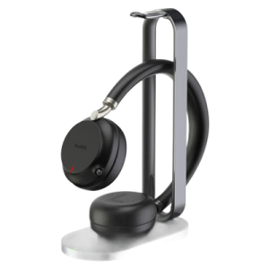 מערכת ראש (אוזניות) אלחוטית ל-2 אוזניים BH72 with Charging Stand Light Black USB-A Teams