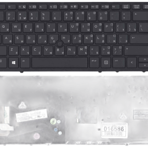 מקלדת למחשב נייד מוארת HP Elitebook 840 850 G1 G2 אנטר קטן