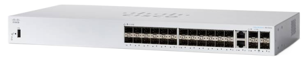 ⁦רכזת רשת / ממתג Cisco CBS350-24S-4G | Switch | 24x SFP+, 2x⁩ – תמונה ⁦2⁩