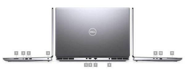 ⁦מחשב נייד Laptop Dell Presicion 15.6'' FHD i7-10750H⁩ – תמונה ⁦4⁩