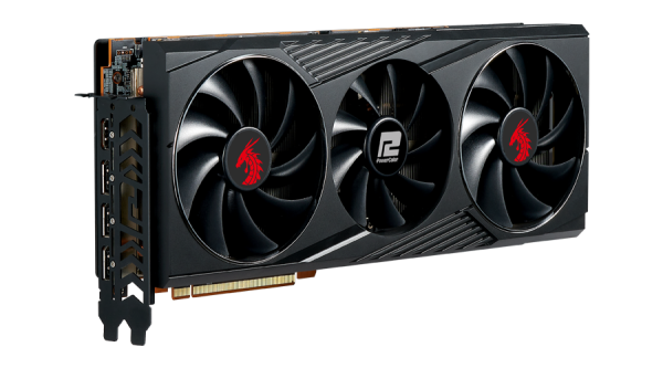 ⁦כרטיס מסך PowerColor Red Dragon AMD Radeon RX 6800XT 16GB⁩ – תמונה ⁦3⁩