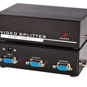 מפצל VGA מוגבר ואיכותי ל-2 מסכים