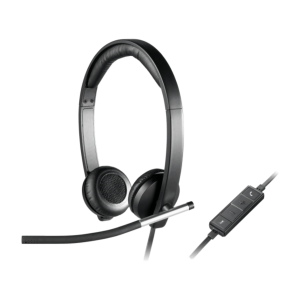 אוזנייה חוטית USB עם מיקרופון Logitech H650e
