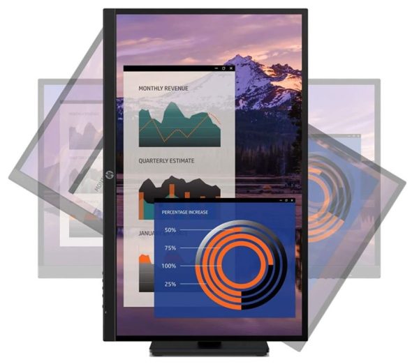 ⁦מסך מחשב HP 27" IPS P27H⁩ – תמונה ⁦3⁩