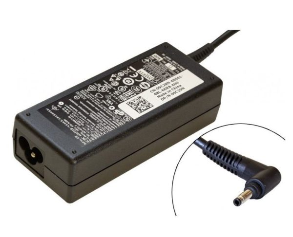 ⁦מטען מקורי למחשב נייד Dell 65W 4.0X1.7mm⁩ – תמונה ⁦4⁩