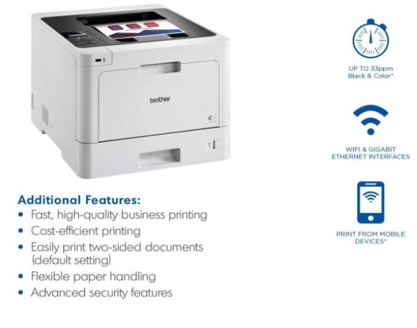 ⁦מדפסת לייזר  Brother HL-L8260CDW⁩ – תמונה ⁦5⁩