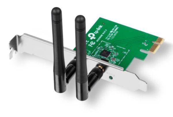 ⁦כרטיס רשת אלחוטי TP-Link N300 Wireless PCI Express Adapter⁩ – תמונה ⁦3⁩