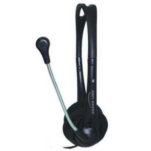 אוזניות חוטיות עם מיקרופון Silver line HS-11V