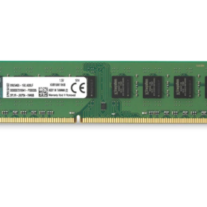 זיכרון למחשב נייח  Kingston 4GB DDR3 1600Mhz