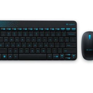 סט מקלדת עכבר אלחוטי  Logitech MK240