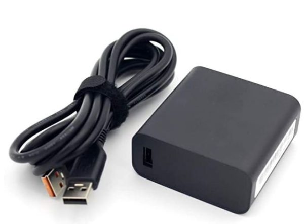 ⁦מטען מקורי למחשב נייד Lenovo 65W USB⁩ – תמונה ⁦3⁩