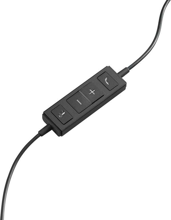 ⁦אוזנייה חוטית USB עם מיקרופון Logitech H570e⁩ – תמונה ⁦2⁩