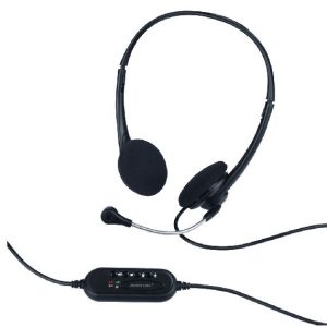 אוזניות חוטיות עם מיקרופון Silver line HS-88V