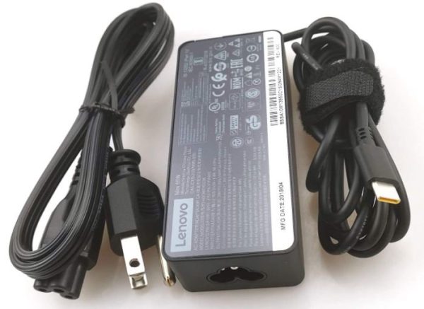 ⁦מטען מקורי למחשב נייד Lenovo 65W Type-C⁩ – תמונה ⁦4⁩