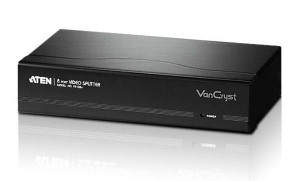 ⁦מפצל VGA בעל 8 יציאות 450MHz כולל מגבר מובנה ATEN⁩ – תמונה ⁦2⁩